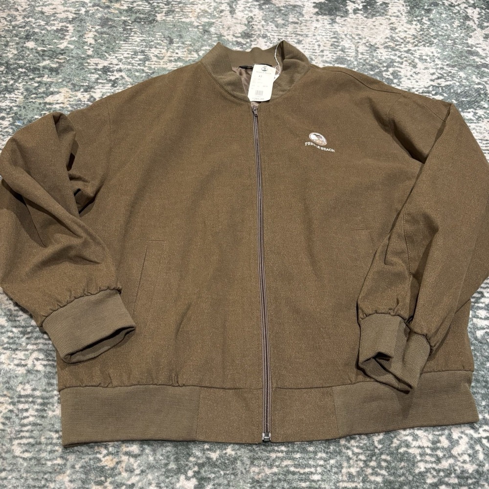 pebble beach bomber jacket size 42 style 2135 NEW with tags Made In Canada